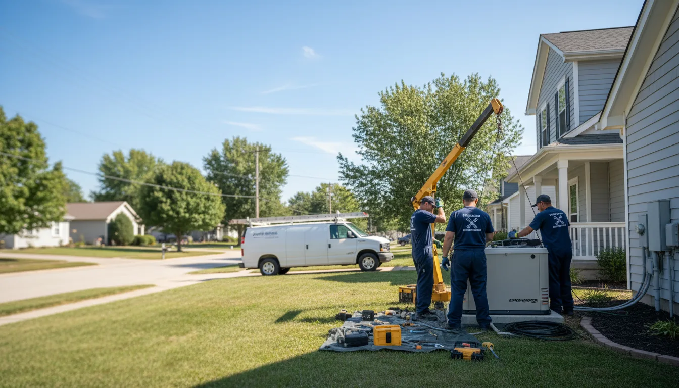 Generator Installation in Nenzel, NE near me